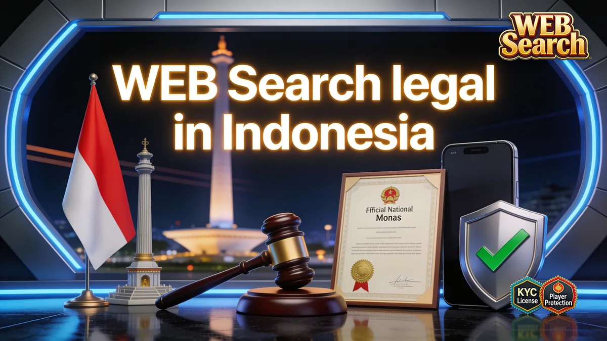 Apakah Web Search Legal dan Aman di Indonesia? untuk pemain di Indonesia